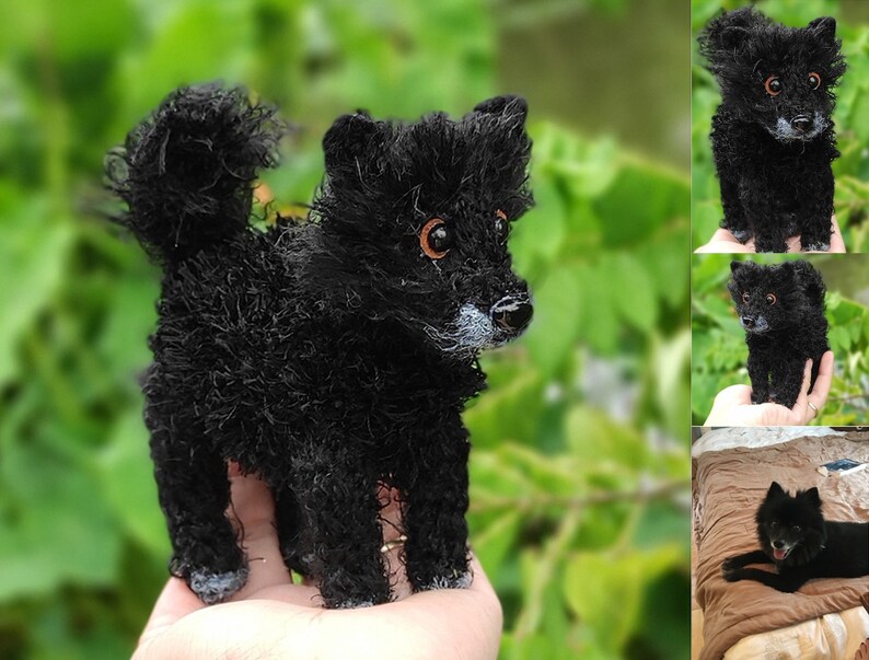 Custom Stuffed Dog Look Alike Pet Doll Crochet Dog From Etsy
