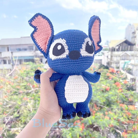 Stitch Crochet Doll Cute Stitch Amigurumi, Disney Plush Toy, Blue Alien,  Lilo & Stitch Doll, Disney Cute Gift, Alien Peeker -  Norway