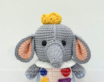 さて　ハンドメイド　ぬいぐるみ It Takes Two Crochet - キューティー・ザ・エレファントに