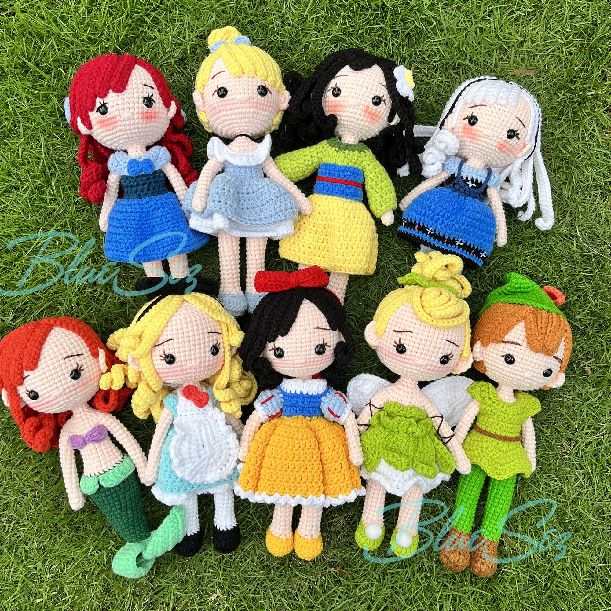 Muñecas hechas en crochet sale