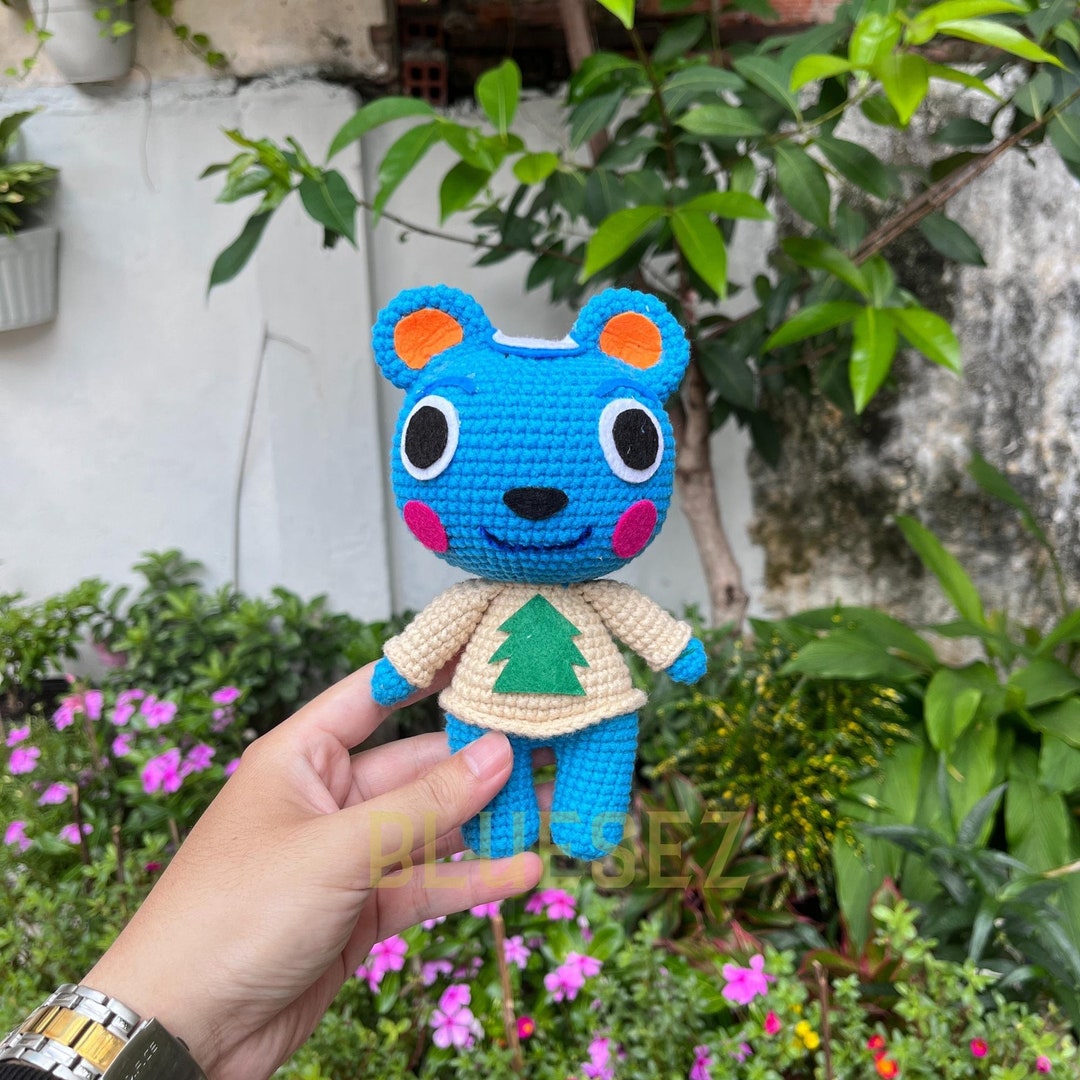Filbert Animal Crossing Crochet Doll Lazy Squirrel Villager