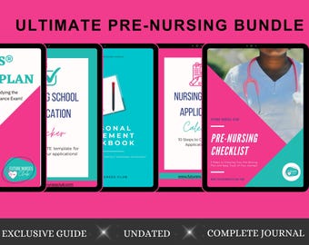 Pre-Nursing School Application Bundle: TEAS Study Tips (Digital Download)