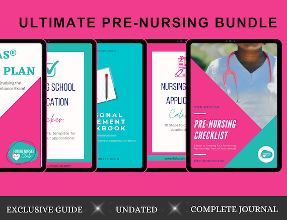 Pre-Nursing School Application Bundle: TEAS Study Tips (Digital Download)
