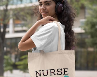 Future Nurse Cotton Canvas Tote Bag – Nursing School Gift