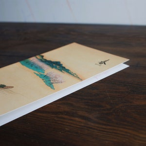 carte de voeux printanière faite main/carte de voeux saisonnière/carte de voeux pour toutes les occasions carte de voeux/carte de voeux artistique originale/