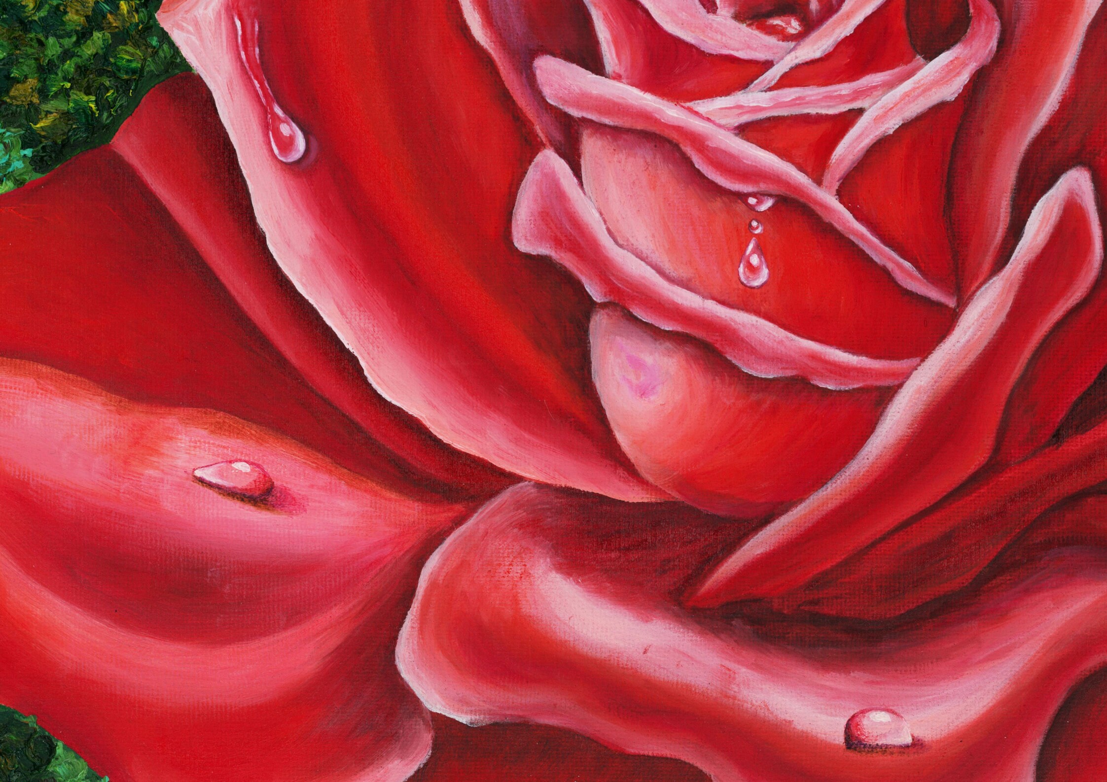 Red rose print pdf Flower print pdf Rose print pdf Nature | Etsy