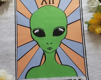 La camisa alienígena, camisa del tarot alienígena