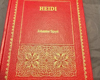 Heidi by Johanna Spyri 1977 Purnell