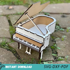 Touches de piano SVG, clavier Clip art, Instant Digital Download Svg / Png  / Dxf / Eps fichiers, pour Cricut, Silhouette Cut Files. -  France