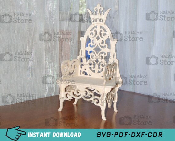 Barbie best sale princess chair