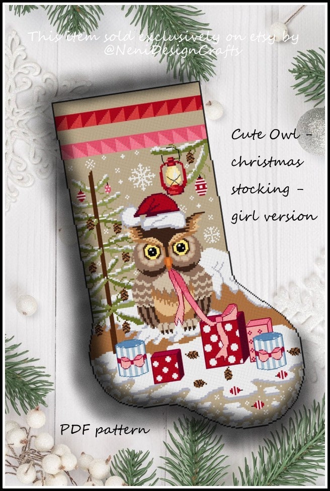 Owl, Hare, and Holly Christmas Stocking Kit – Appalachian Baby Design