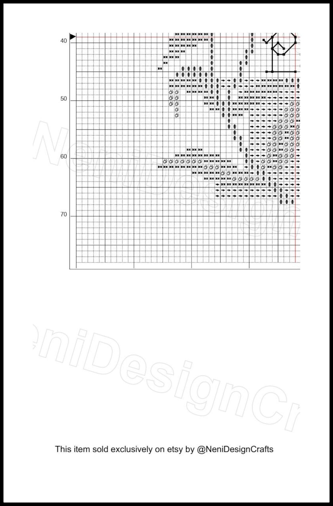 Floral Letter P Cross Stitch Pattern Customizable Names Etsy