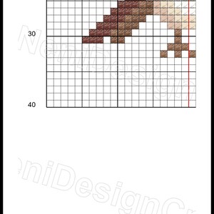 Mini Robin Cross Stitch Pattern DIY Bird Pattern Natural Animal Home ...