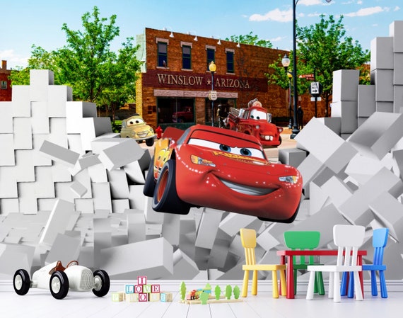 Buy Cars Themed Peel and Stick Wallpaper Lightning Mcqueen Online in India - Etsy Buy Cars Themed Peel and Stick Wallpaper Lightning Mcqueen Online in India - Etsy