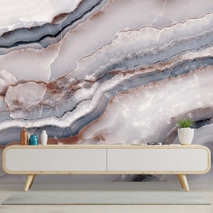 Abstract Onyx Marble Wallpaper / Luxury Wallpaper / Background Wallpaper / Adhesive Wallpaper / Peel & Stick Wallpaper / Removable Wallpaper