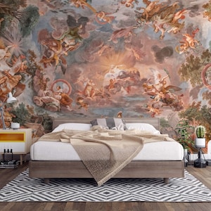 Marcus Furius Camillus Wallpaper / Art Wallpaper / Renaissance Wallpaper / Adhesive Wallpaper / Peel Stick Wallpaper / Removable Wallpaper