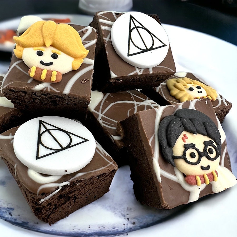 Bespoke Harry Potter Brownies Harry Potter Gifts Harry Potter Birthday Perfect for Birthdays