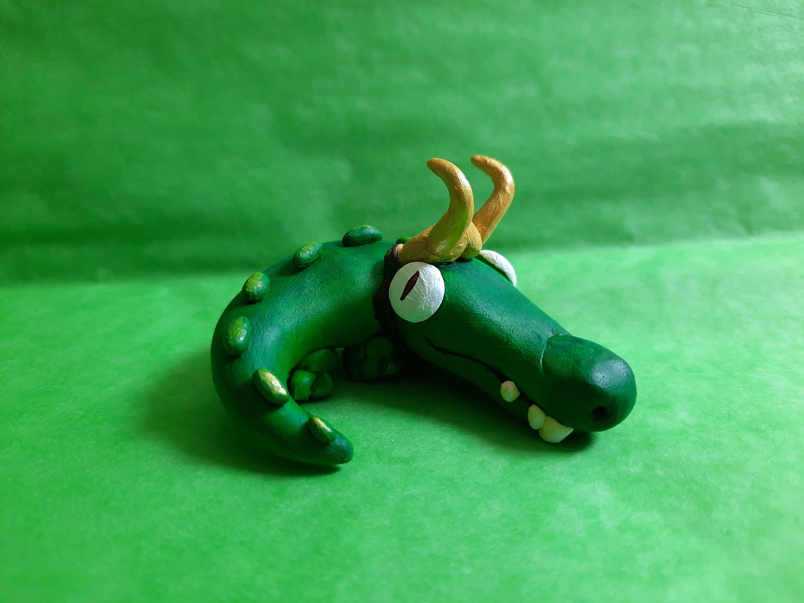 Alligator Loki Croki Figurine | Etsy