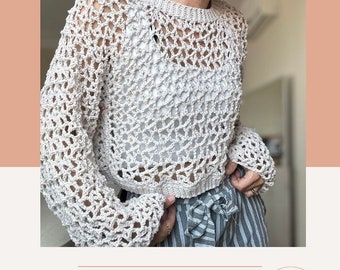 Amber Top Crochet Pattern (digital Download Only - PDF Only