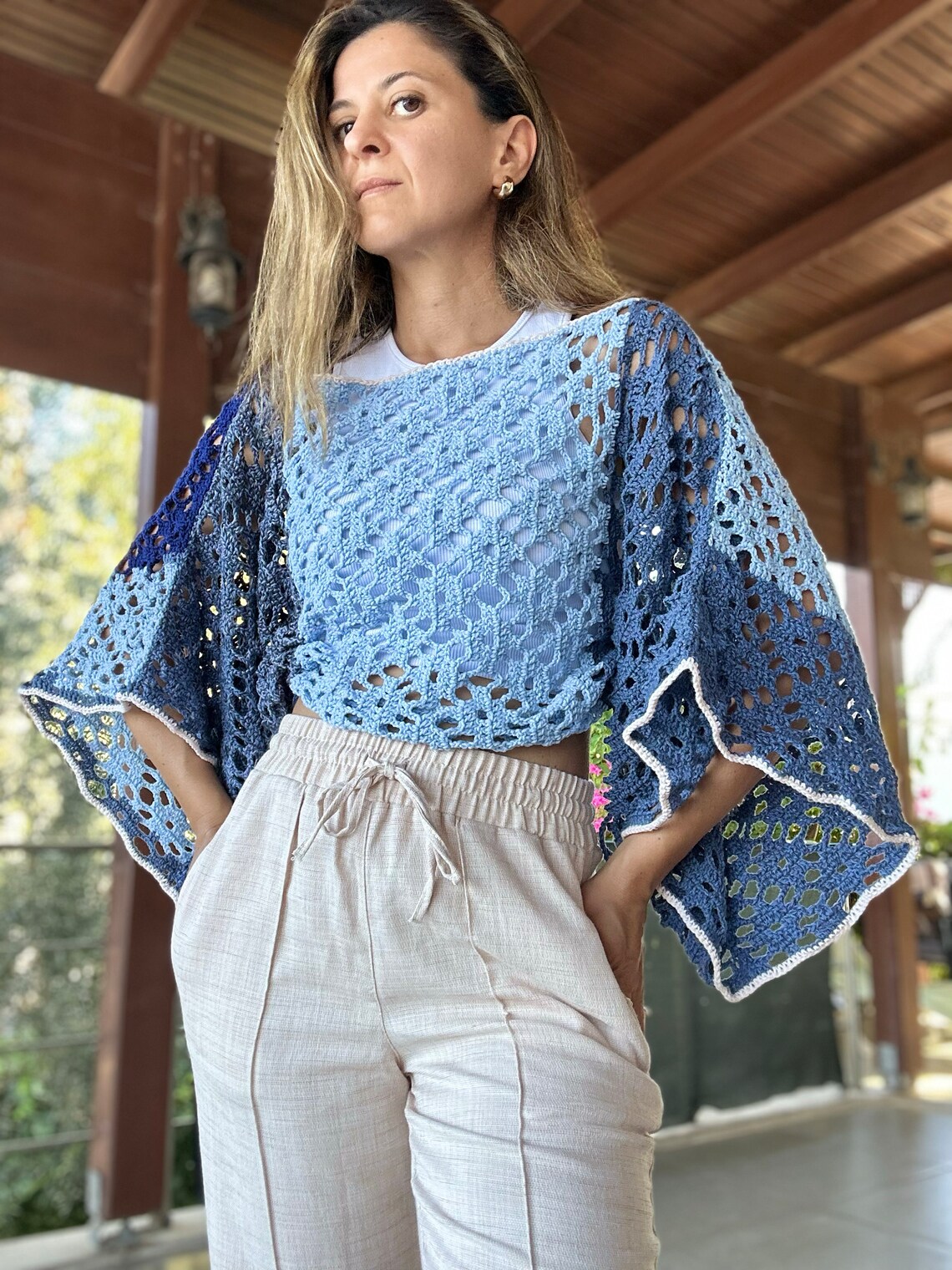 Aria Top Filet Crochet Pattern (digital Download Only) - Etsy Canada