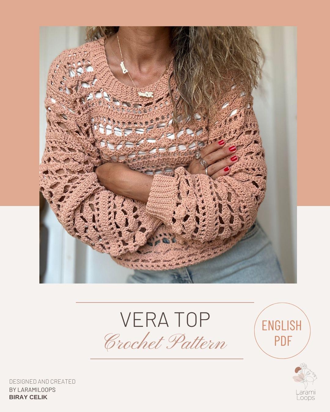 Vintage Crochet Top - Etsy