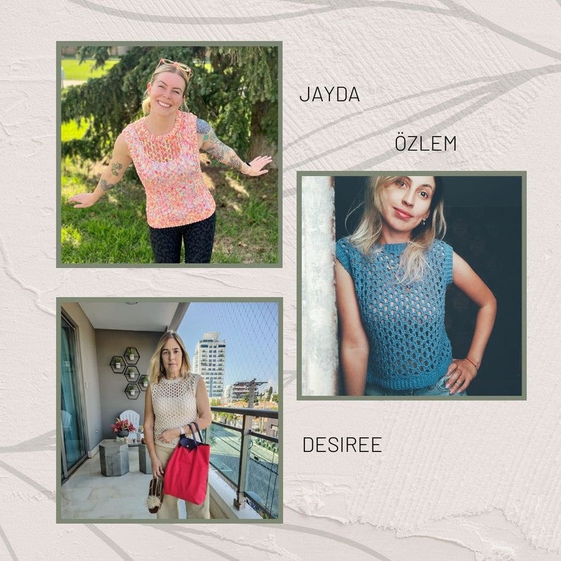 Alina Short Sleeve Crochet Top main image 1