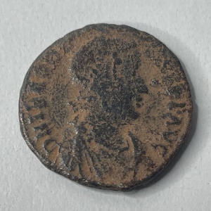 Authentic Ancient Roman Bronze Coin  | 1500+ years old (100AD-400AD), Constantinople, Collectible Coin, Actual Coin Pictured, Rare, Gift