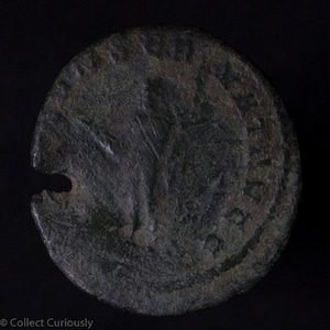 Authentic Ancient Roman Bronze Coin  | 1500+ years old (100AD-400AD), Constantinople, Collectible Coin, Actual Coin Pictured, Rare, Gift