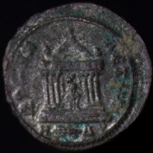 Authentic Ancient Roman Silvered Bronze Coin | Actual Coin Pictured! | Probus Romae Aeter |  1500+ years old (100AD-400AD)