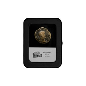 HUGE Ancient Roman Empire Bronze Sestertius Coin In Glass Case - Authentic - Quality - 1500+ years old (100AD-400AD) - Perfect Gift!