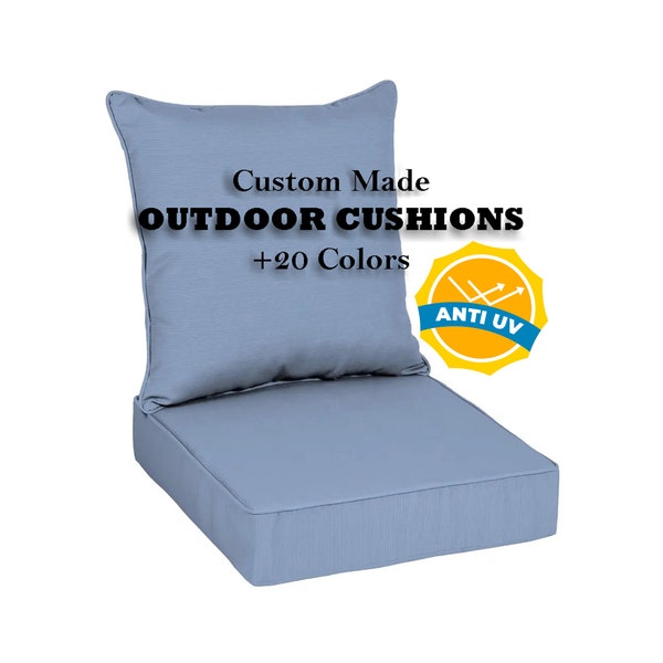 Outdoor Cushion Covers Replacement Etsy