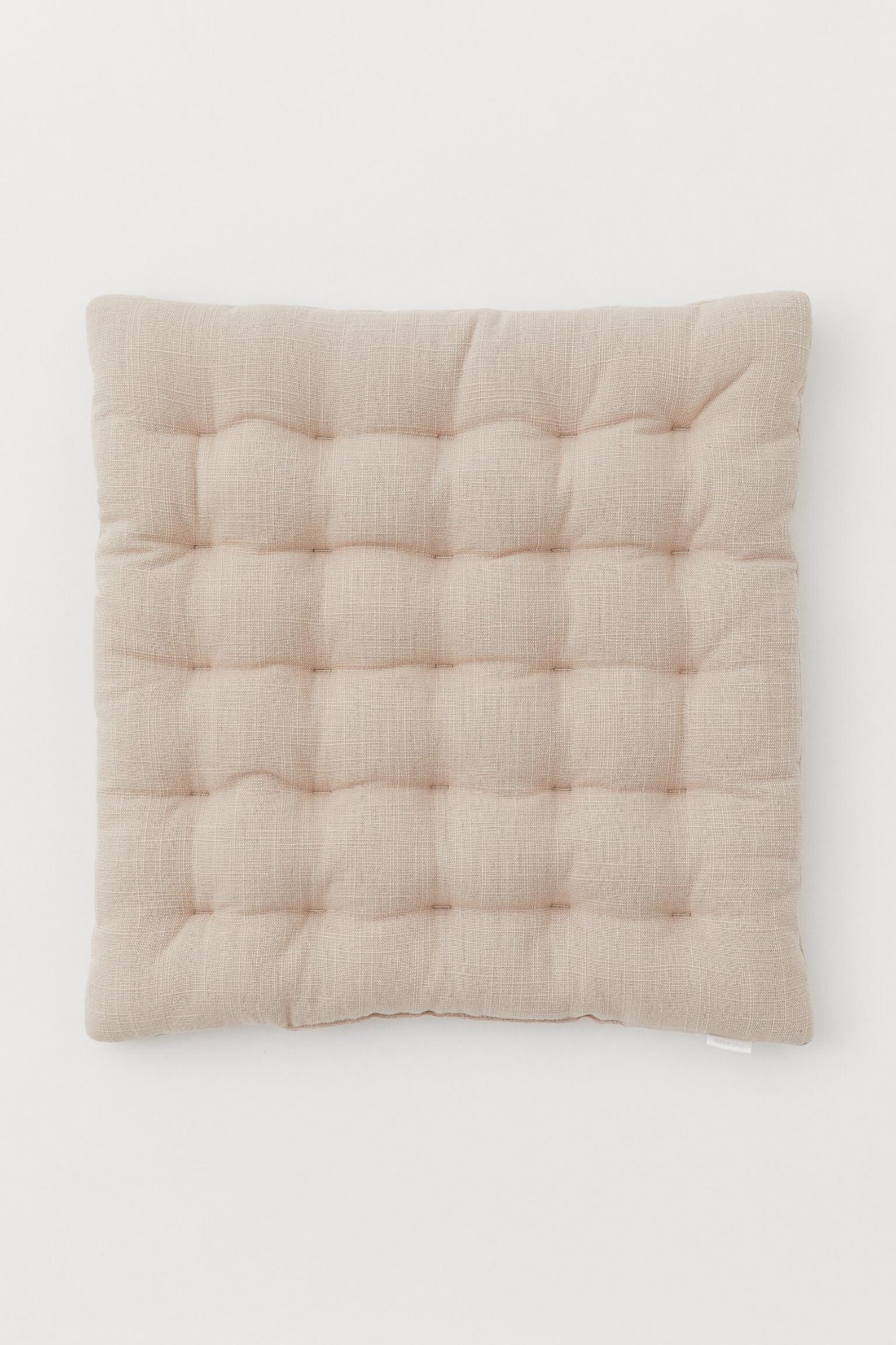 Tufted Linen Chair Cushion Pure Linen Seat Pads and Cover 4 Etsy