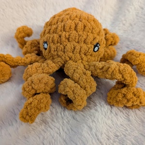 Plüschtier gehäkelte gehäkelte Krake - gehäkelte Amigurumi - gehäkelte Krake - benutzerdefinierte Amigurumi
