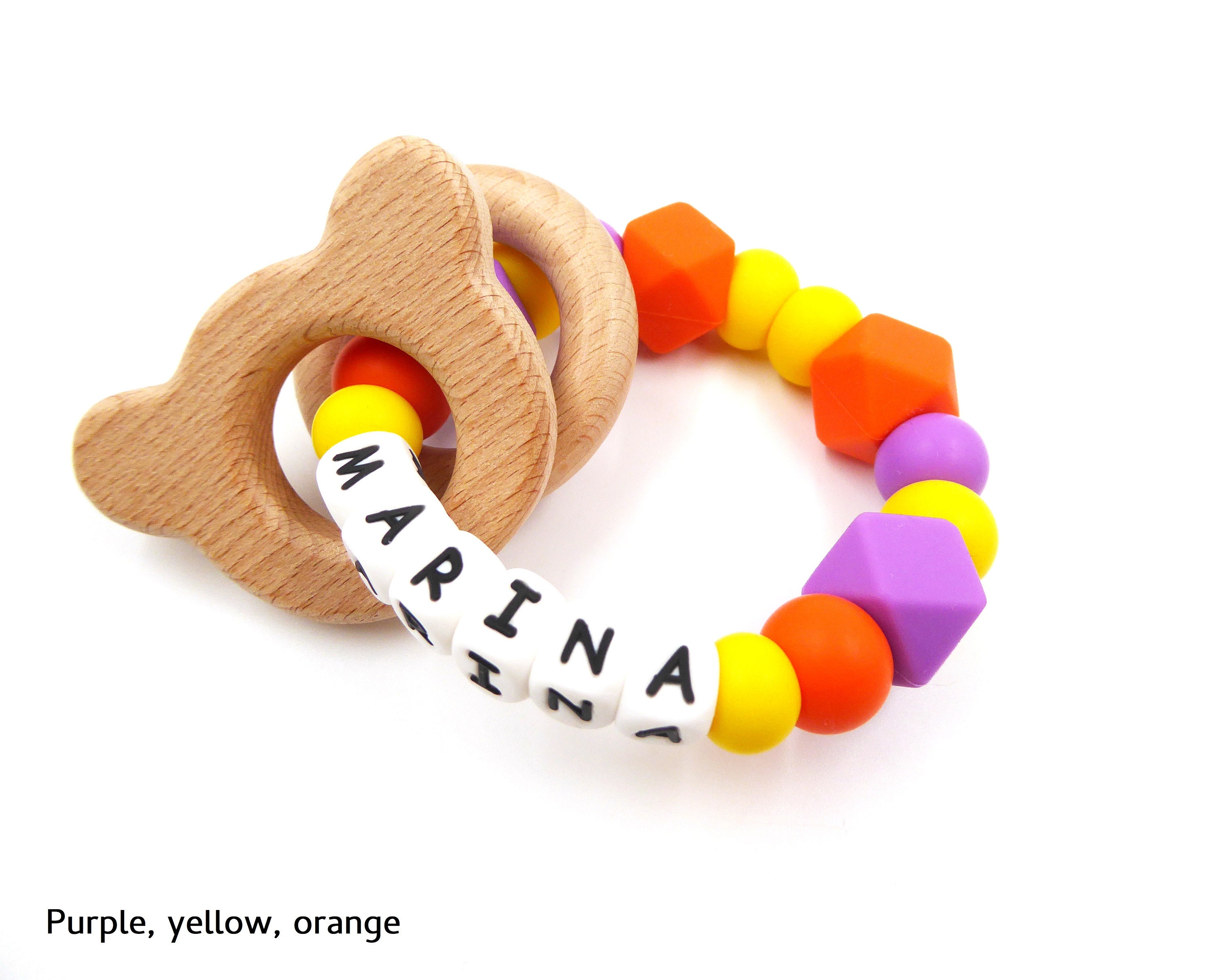 Personnalisé Rattle jouet bébé Bague de violon pour bébé bague Etsy
