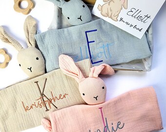 Personalised newborn gift, Snuggle baby toy, Comforter baby, New baby gifts