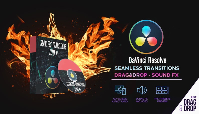 seamless transitions for davinci resolve free download