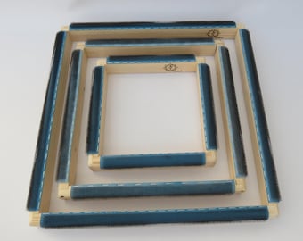 Rug Hooking Frame - Wooden Frame for Punch Needle Embroidery - Punch Frame - Frame with Gripper Strip - Gripper Strip for rug hooking
