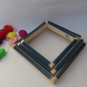 Rug Hooking Frame - Wooden Frame for Punch Needle Embroidery - Punch Frame - Frame with Gripper Strip - Gripper Strip for rug hooking
