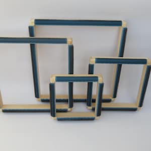 Rug Hooking Frame - Wooden Frame for Punch Needle Embroidery - Punch Frame - Frame with Gripper Strip - Gripper Strip for rug hooking