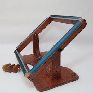 Rug Hooking Frame with standard stand - Wooden Frame for Punch Needle - Punch Frame - Frame with Gripper Strip - for rug hooking