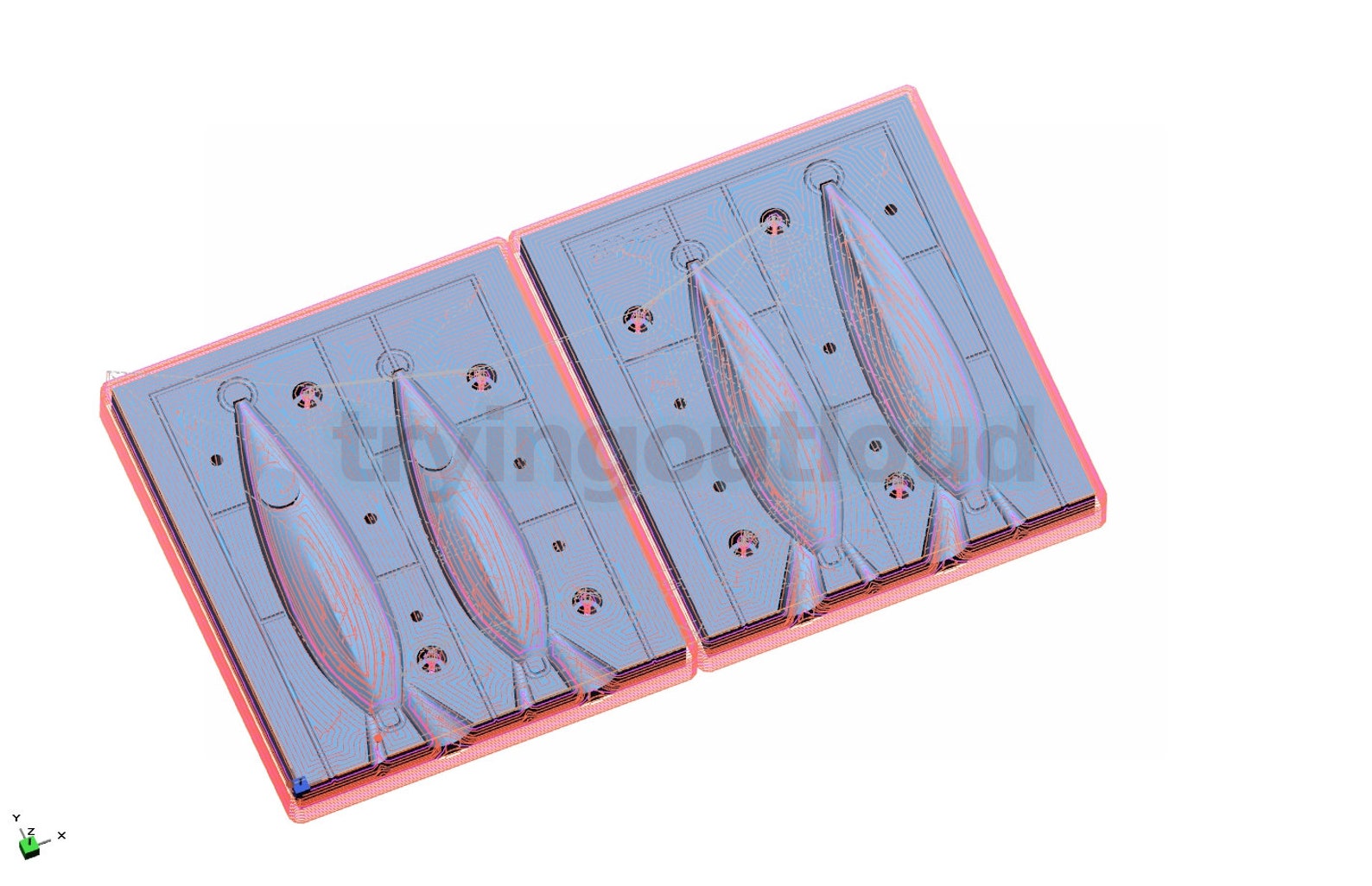 200250 GR approx Butterfly Flat Likeness Metal Jig Mold 3D Etsy