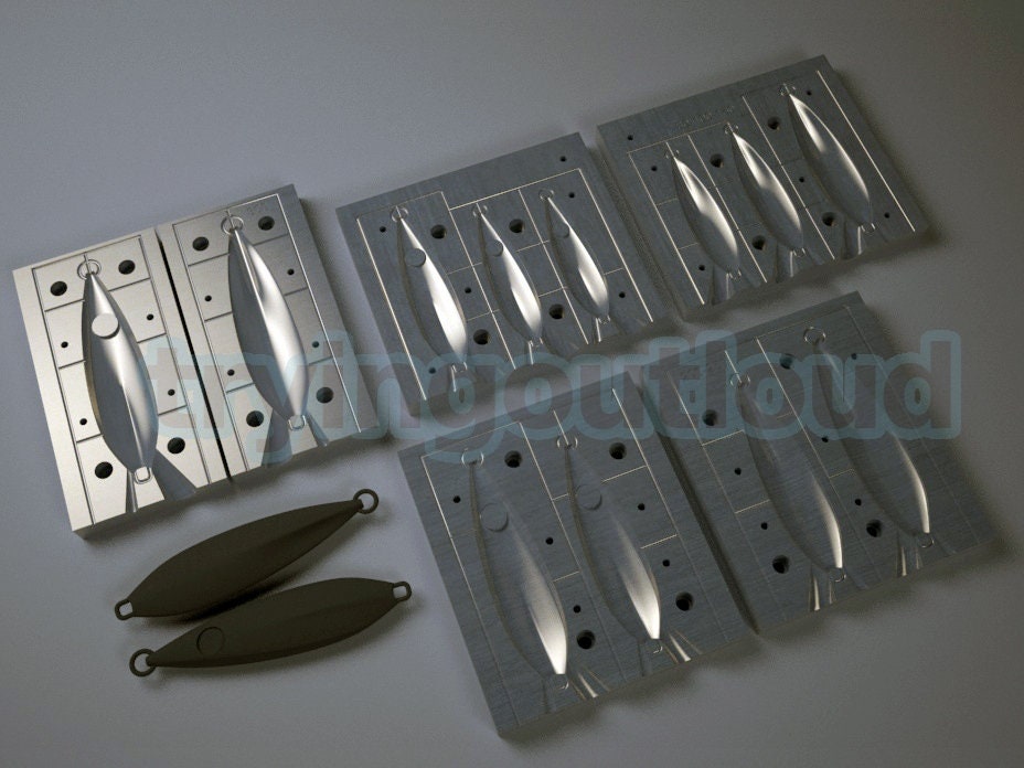 80300 GR approx Butterfly Flat Likeness Metal Jig Mold 3D Etsy