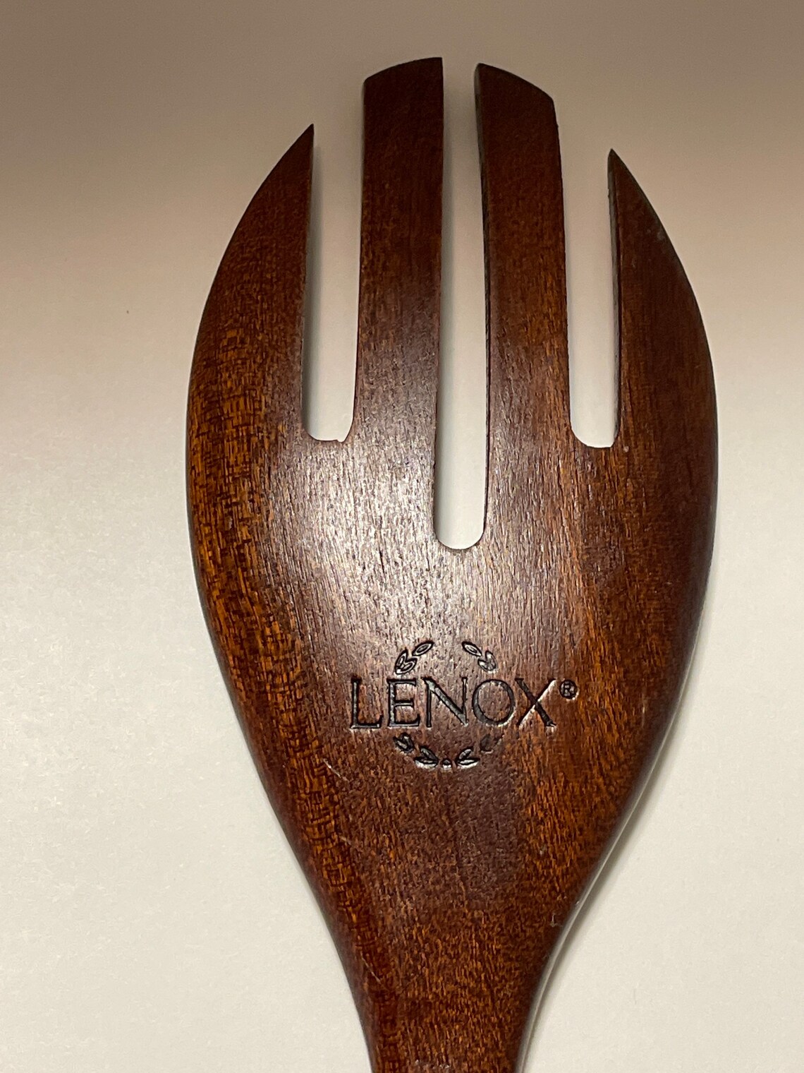 Vintage Lenox Salad Serving Fork Etsy
