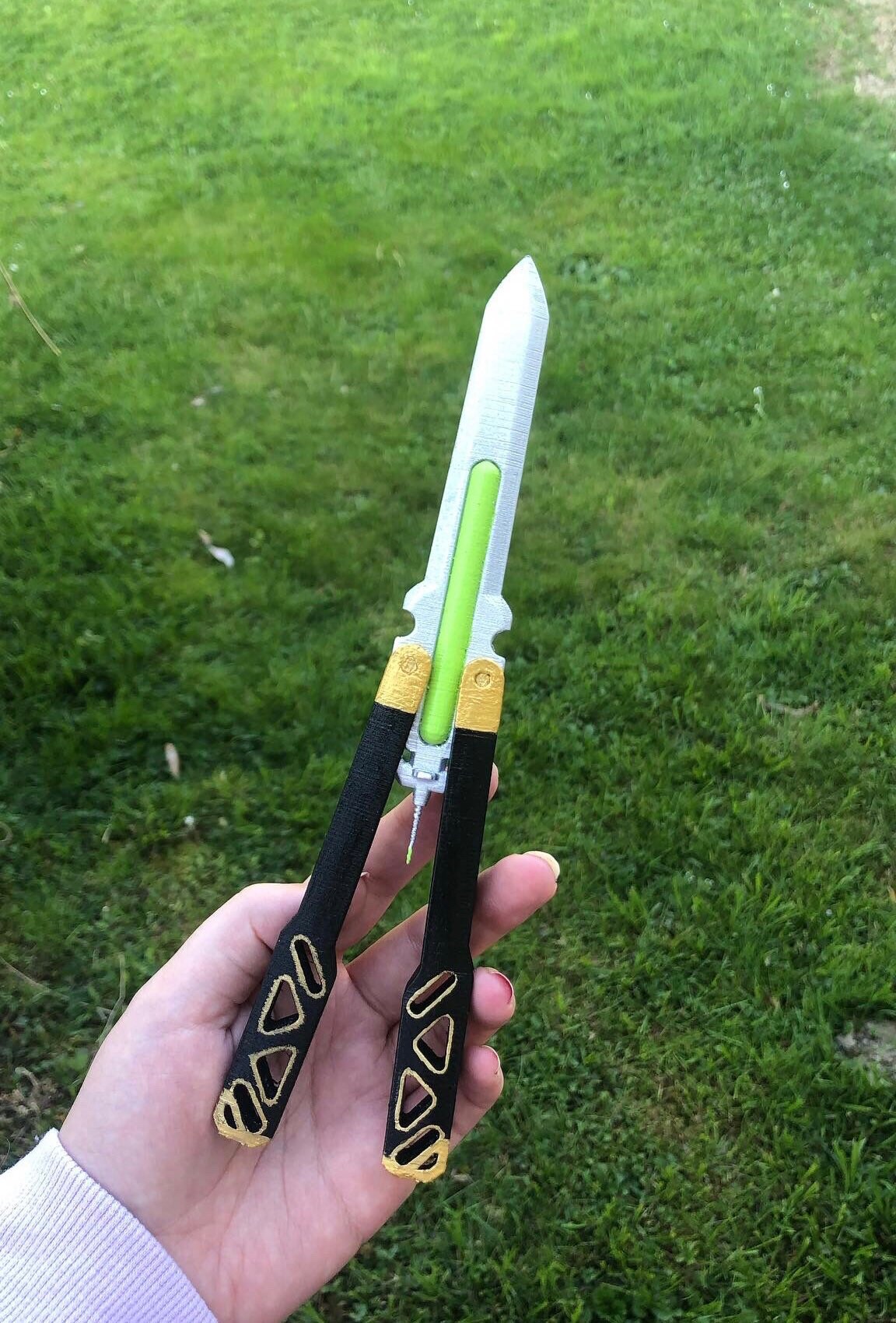 Octanes Butterfly Knife Heirloom Apex Legends Cosplay Fan Etsy