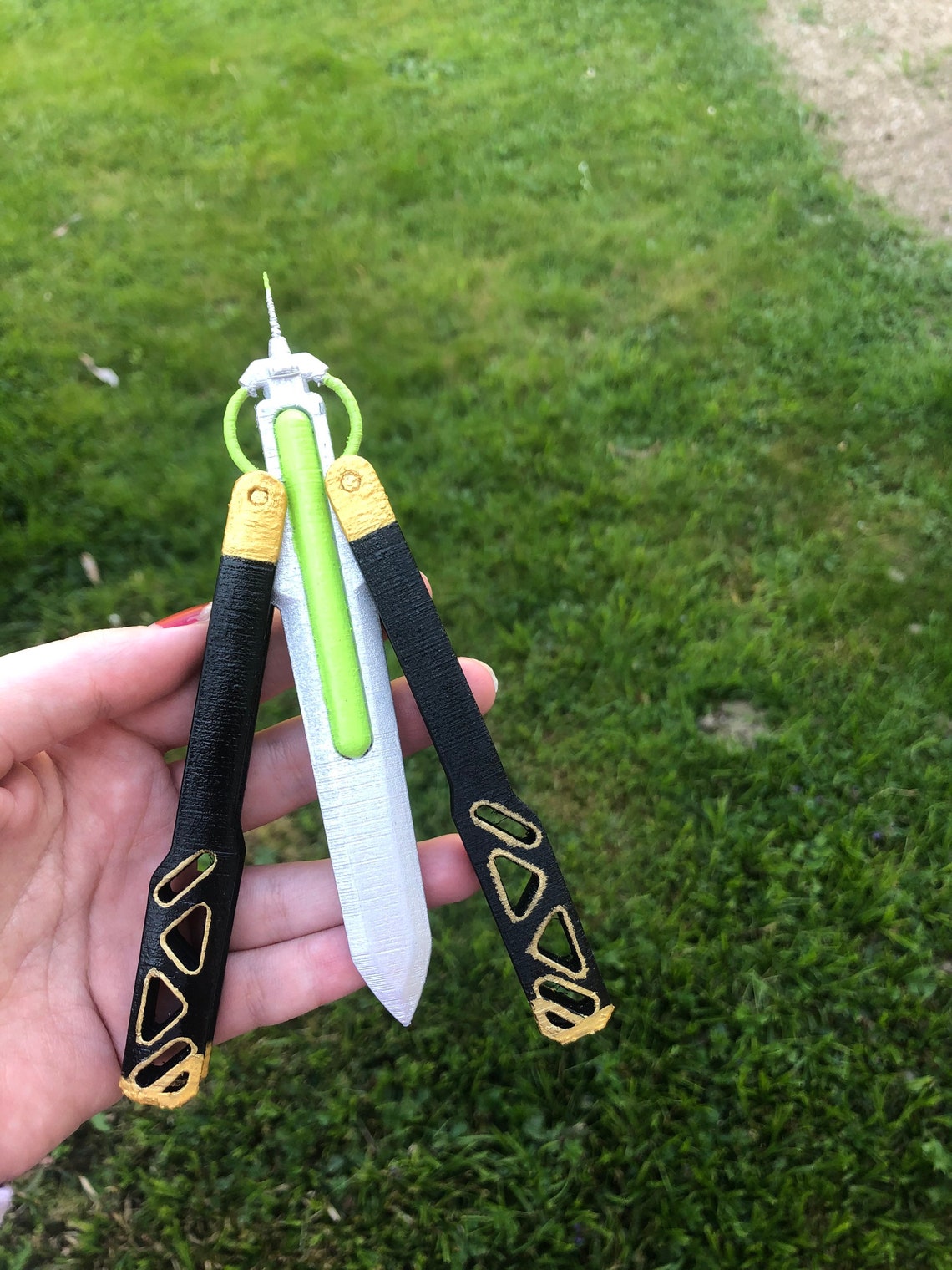 Octane Butterfly Knife Heirloom Apex Legends Cosplay Fan Art | Etsy
