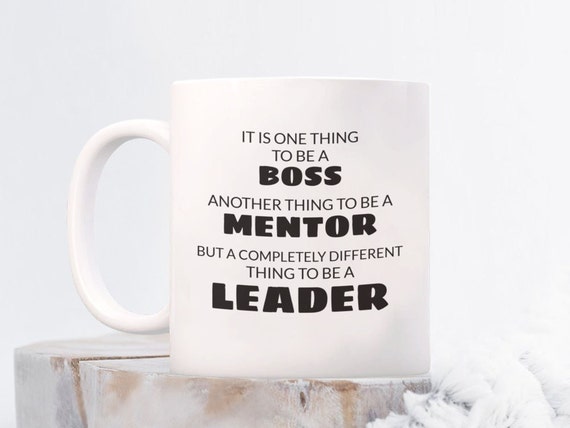 Gift for Boss, Manager, Mentor, Leader Mug