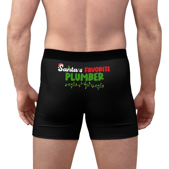 Regalo de mordaza para fontanero ropa interior de fontanero