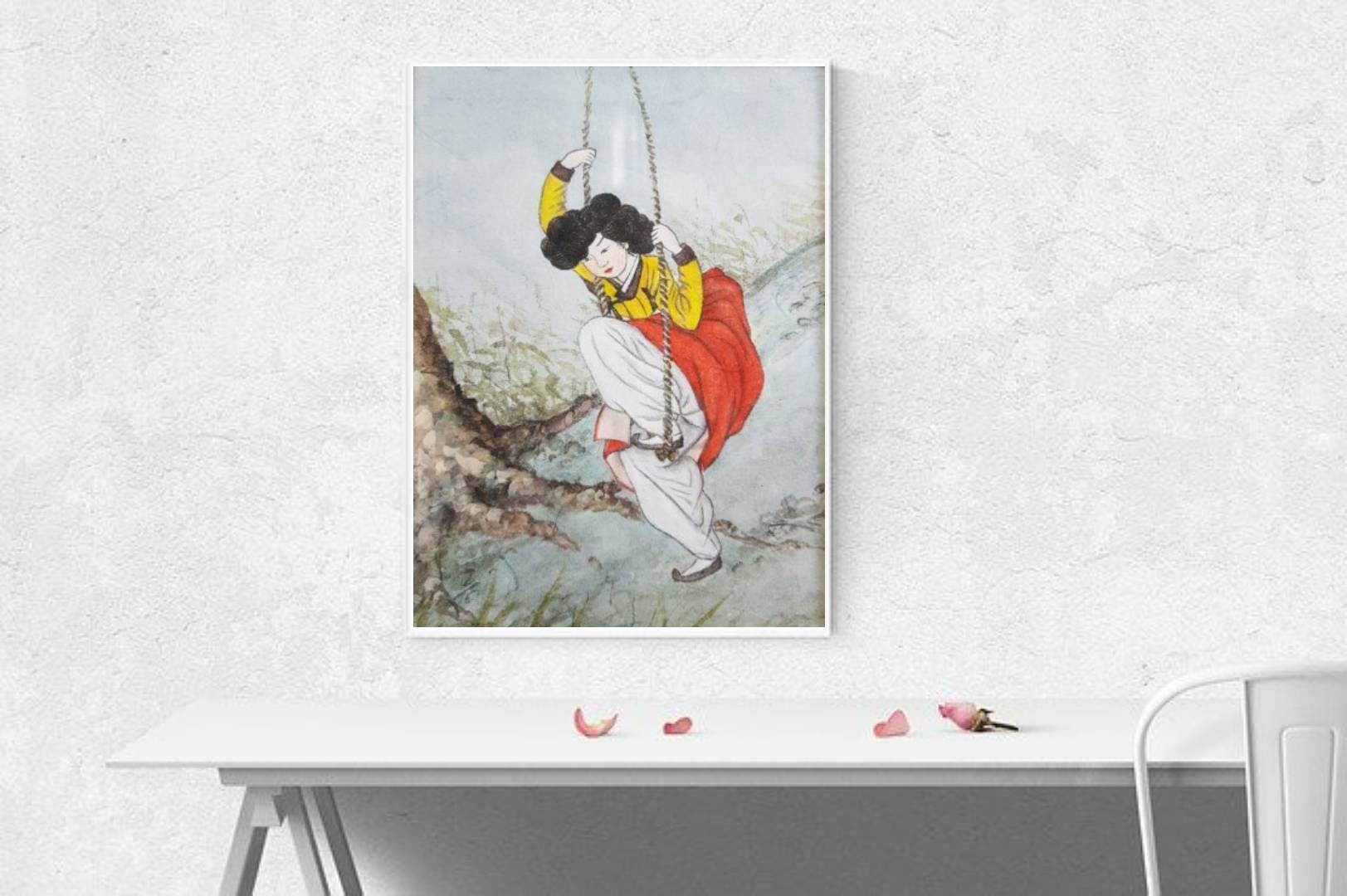 KOREAN WALL ART 7 | Etsy