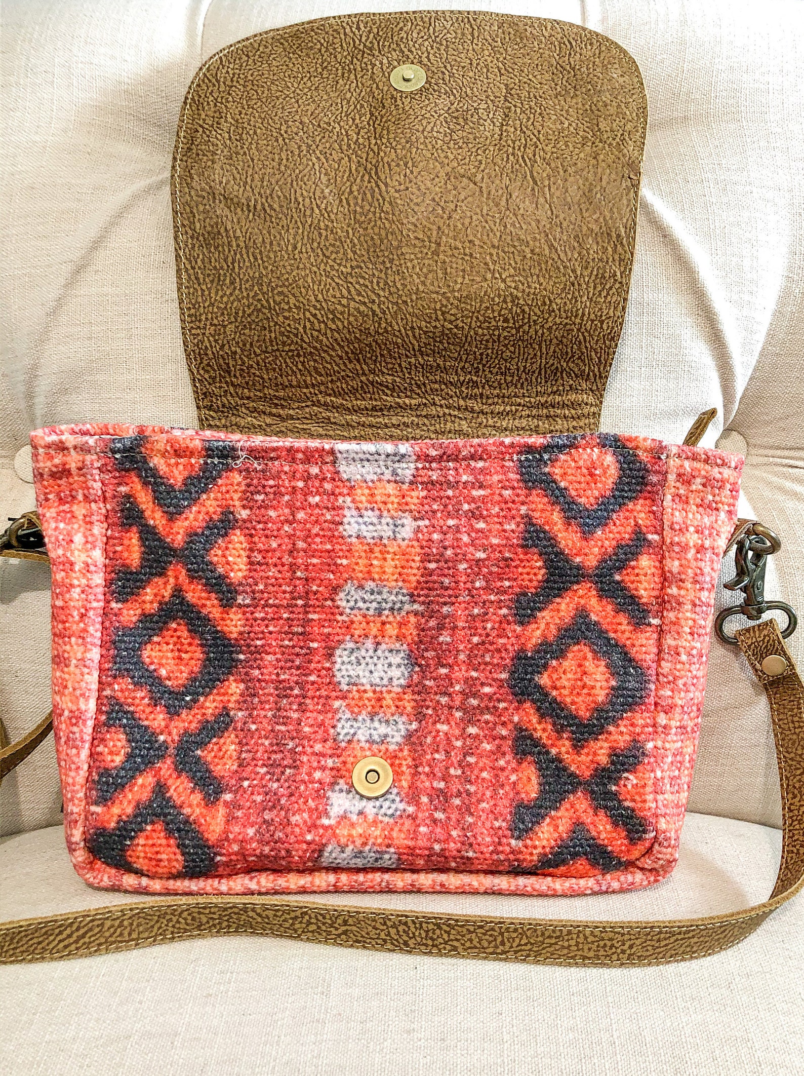 Myra Bag Poppin Pink Purse Upcycled Handbag Etsy