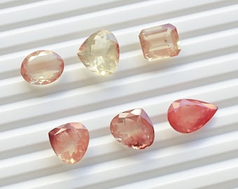 Andesine Mix Cut Stone Faceted Natural Gemstone | Andesine for Jewelry Making | Gemstone Supplies | DIY Jewelry